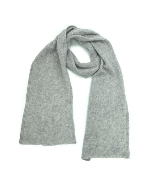 Portolano Green Cashmere Jersey Scarf for men