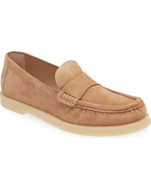 Stuart Weitzman Natural Blake Loafer
