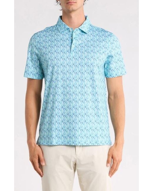 Bugatchi Blue Ooohcotton Polo for men