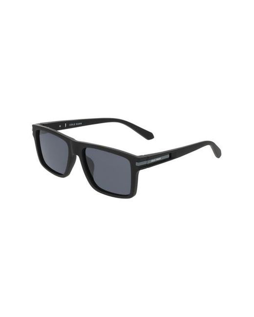 Cole Haan Gray 54Mm Rectangular Sunglasses for men