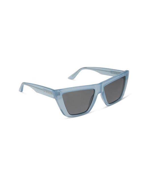 DIFF Blue Winona Square Sunglasses
