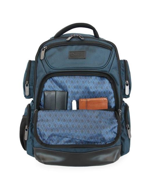 Original Penguin Blue Luca Backpack for men