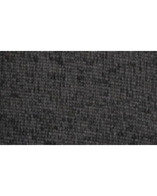 Burnside Black Knit Sweater Jacket for men