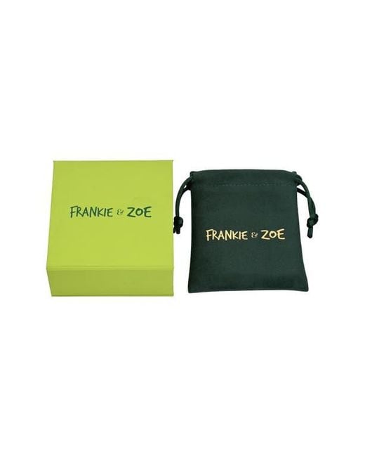 Frankie & Zoe Multicolor 14K Baguette-Cut Ruby & Diamond Ring