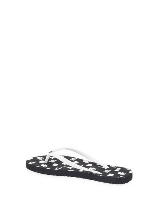 Karl Lagerfeld Blue Zemora Flip Flop