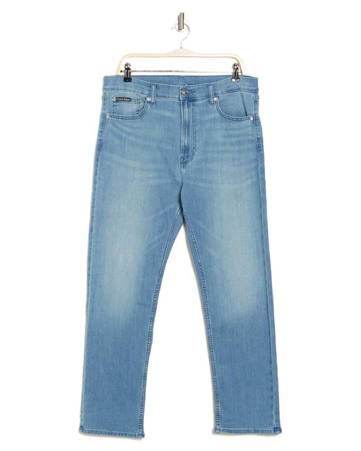 Calvin Klein Blue Slim Straight Leg Jeans for men