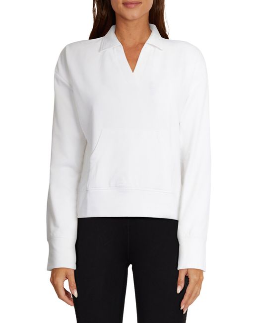 Balance Collection White Oli Pullover Sweatshirt
