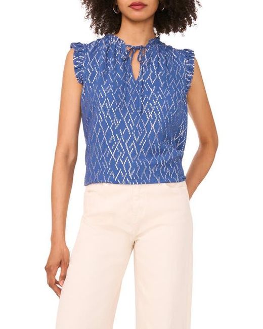 Parker Blue The Jenna Split Neck Top