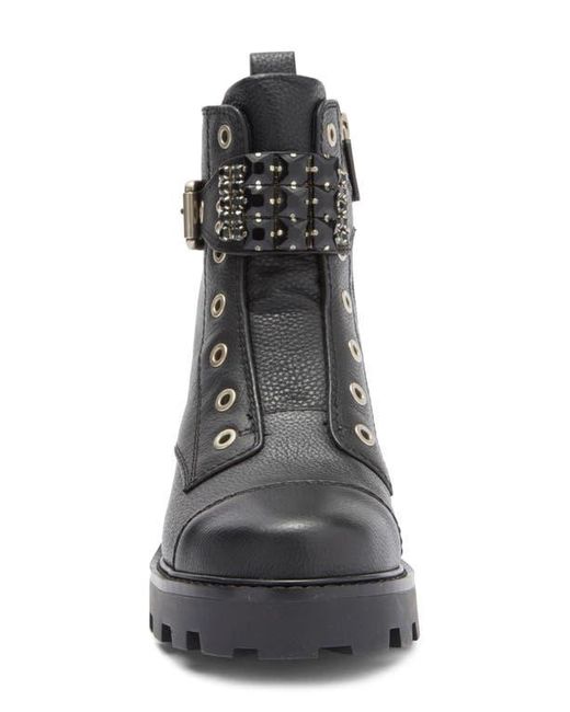 Karl Lagerfeld Black Maeva Lug Sole Bootie