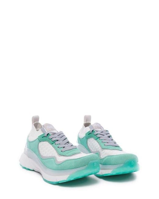P448 Green Lightning Platform Sneaker for men