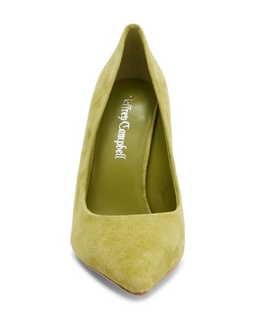 Jeffrey Campbell Green Pointed Toe Pump
