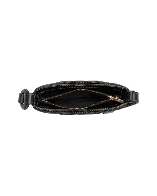 Sam Edelman Black Bay Leather Shoulder Bag