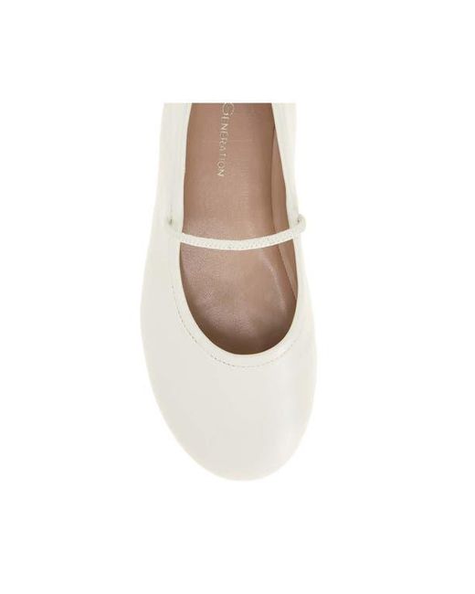 BCBGeneration White Marzi Ballet Flat