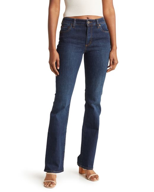 Kut From The Kloth Blue Nicole High Waist Bootcut Jeans In Linaria At Nordstrom Rack