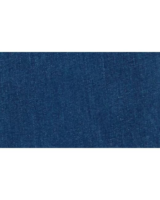 7 For All Mankind Blue Dojo Mid Rise Flare Jeans