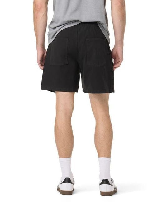 Hudson Black Drawstring Shorts for men