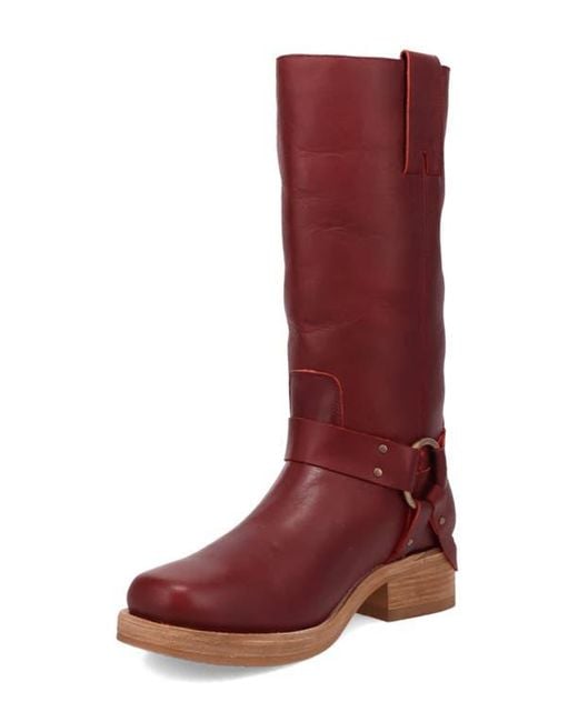 Dingo Red Rip Harness Boot for men