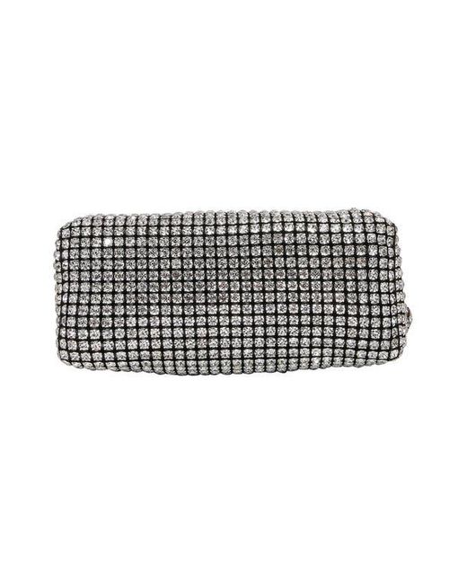 BERNESS Metallic Rhinestone Rectangular Shoulder Bag