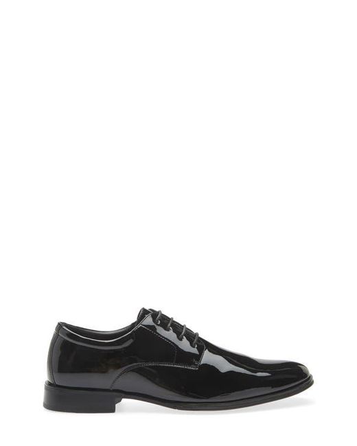 Gordon Rush Black Plain Toe Derby for men