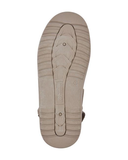White Mountain Gray Icebound Slingback Clog