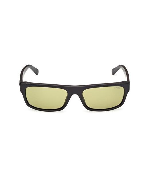 Guess Multicolor Rectangular Sunglasses for men
