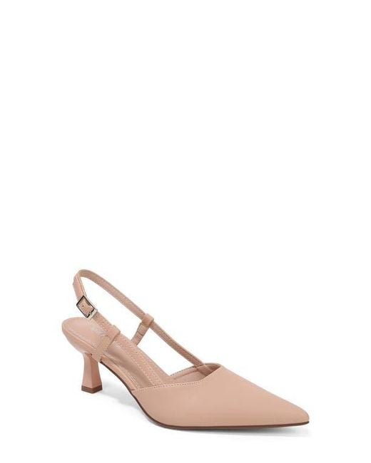 BERNESS Pink Joanna Slingback Pump