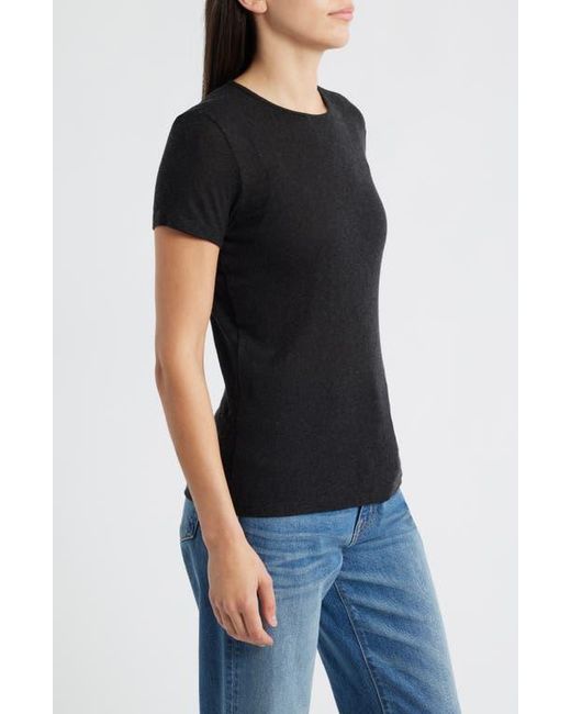 Mavi Black Basic Wool Blend T-Shirt