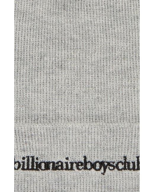 BBCICECREAM Gray Nebula Beanie for men