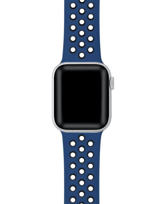 The Posh Tech Blue Silicone Sport Apple Watch Band