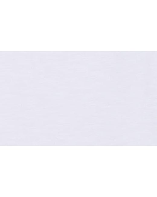 Democracy White Scallop Trim Shell Tank Top