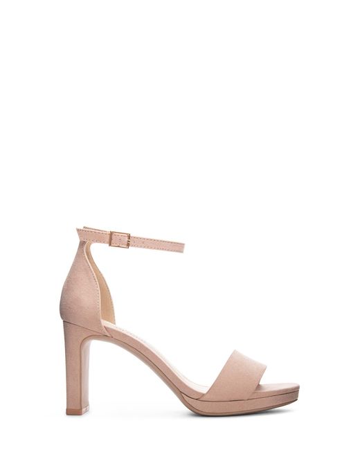 Chinese Laundry Pink Timi Square Toe Sandal