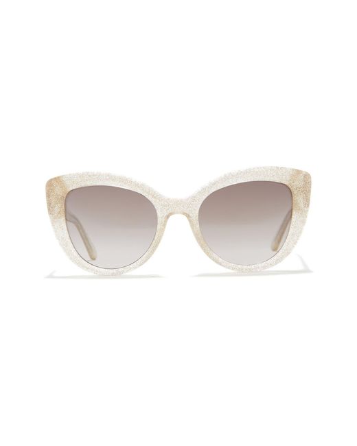 Kate Spade White Labrenda 51mm Sunglasses