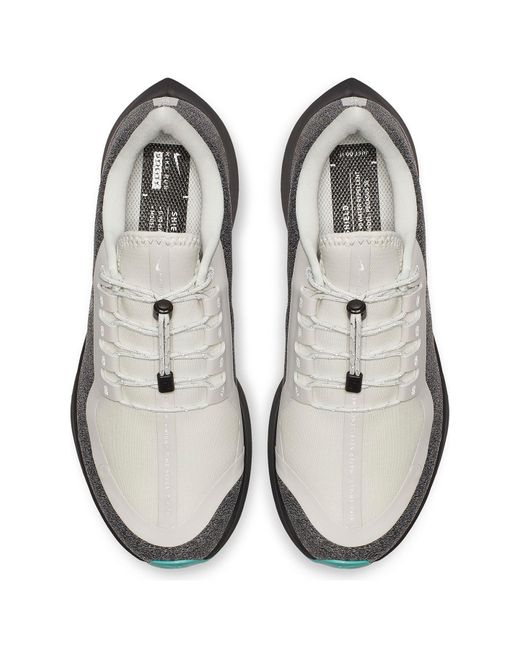 Nike Air Zoom Pegasus 35 Shield Gs Water Repellent Running Shoe in White |  Lyst