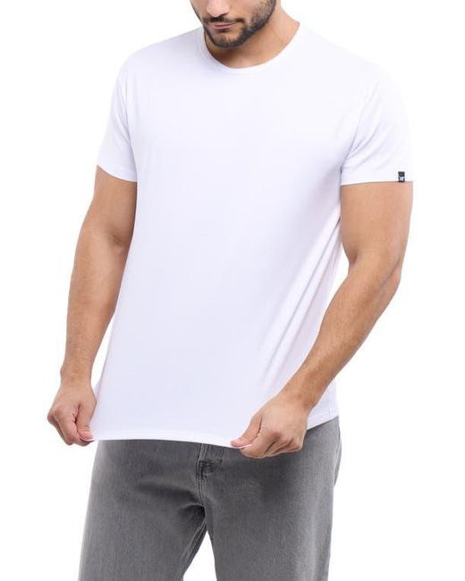 Xray Jeans White Flex Crewneck T-Shirt for men