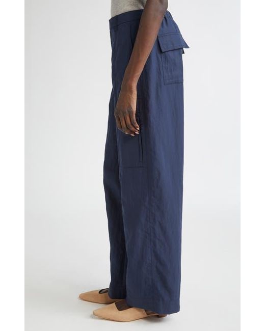 Vince Blue Fluid Utility Pants