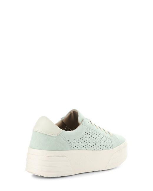 Bos. & Co. White Lotta Platform Sneaker