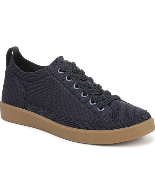 Vionic Blue Winny Knit Low Top Sneaker