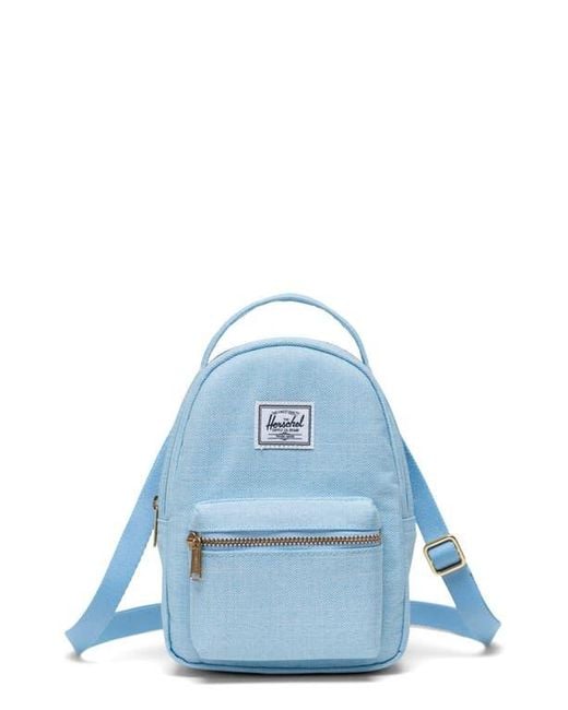 Herschel Supply Co. Blue Nova Recycled Polyester Crossbody Bag