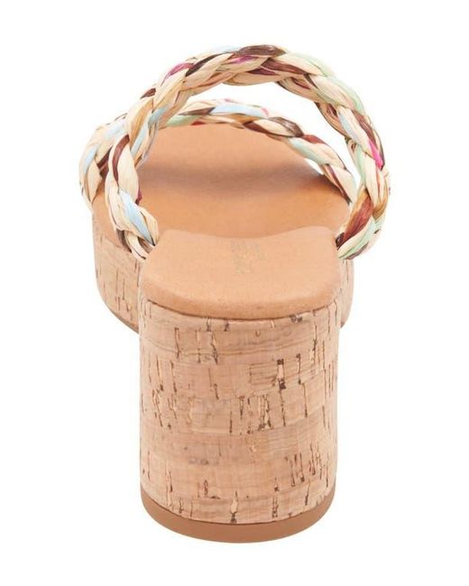Andre Assous Pink Cairo Platform Sandal