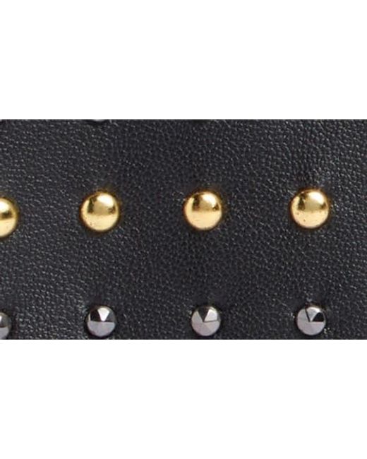 Rebecca Minkoff Blue Gleaming Stud Mini Crossbody Bag