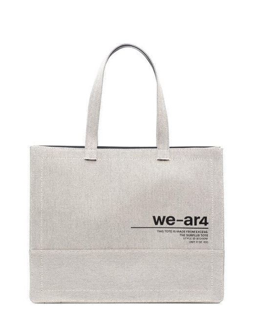 WE-AR4 White The Surplus Tote