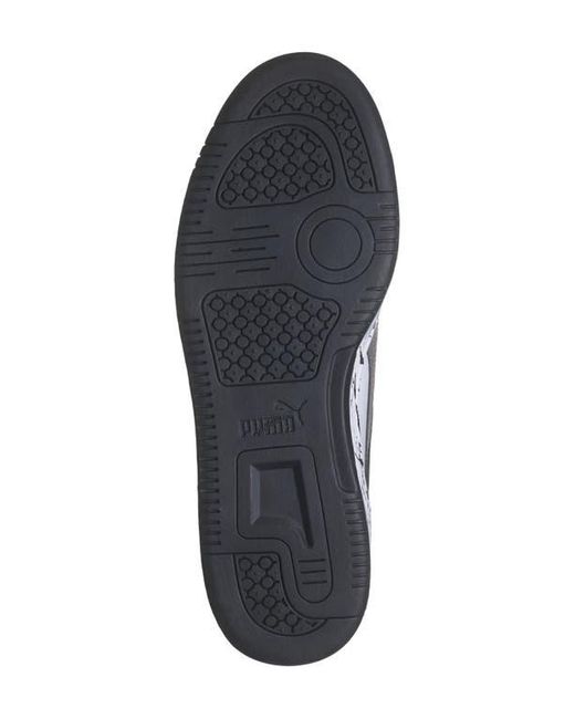 PUMA White Rebound Joy Marble Sneaker for men
