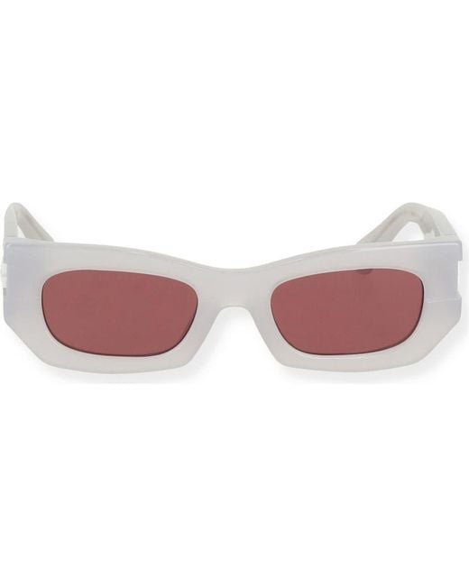 Off-White c/o Virgil Abloh Pink Belleville 50Mm Rectangular Sunglasses for men