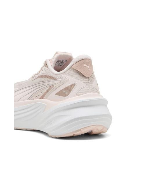 PUMA White Maxima Pro Sneaker