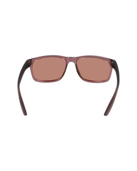 Nike Pink Chaser Ascent 59Mm Rectangular Sunglasses for men