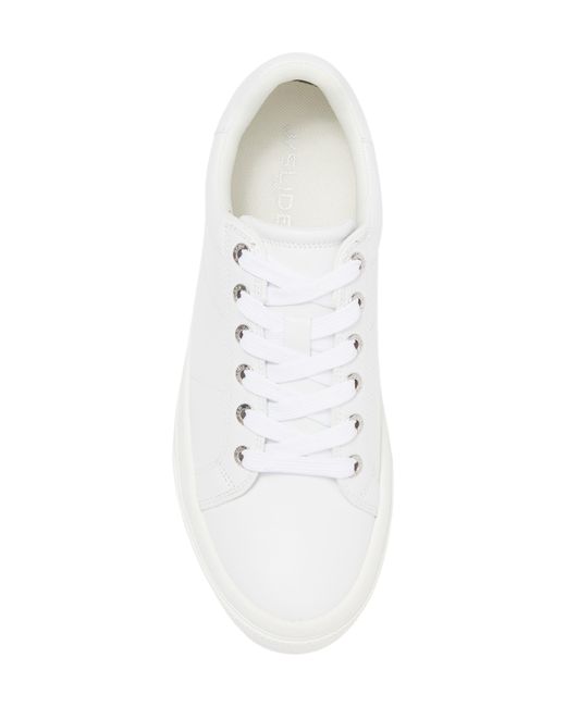 J/Slides White Gilda Platform Sneaker