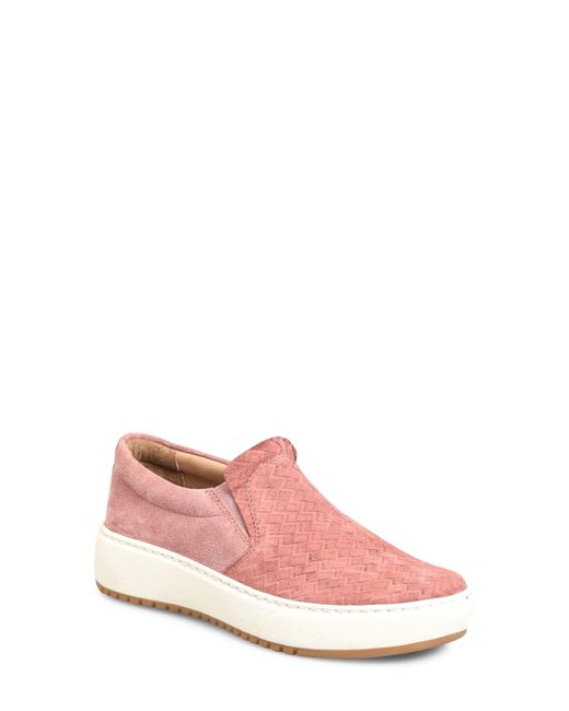 Söfft Pink Watney Platform Slip-on Sneaker