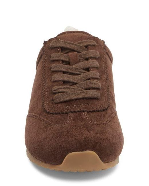 Nordstrom Rack Brown Peachy Low Lace-Up Sneaker