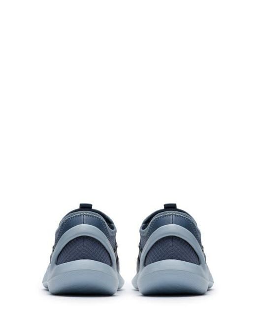 Clarks Blue Solevana Step Sneaker