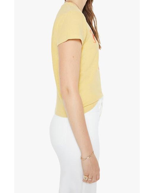 Mother Yellow The Sinful Short Sleeve Graphic T-Shirt